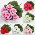thumbnail image 4 of Toimothcn Lifelike Geranium Begonia Flowers Stunning Home With Realistic Green For Year Round Beauty, 4 of 4
