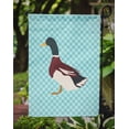 thumbnail image 3 of Carolines Treasures BB8030GF Rouen Canard Bleu Check Drapeau Jardin Taille, 3 of 3