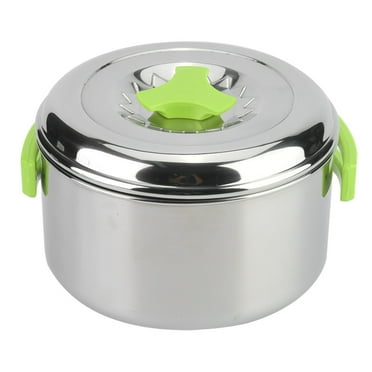 Portable Outdoor Stainless Steel Cooking Pot for Camping and Picnics