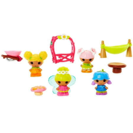 Lalaloopsy Tinies Blossom's Garden Party Dolls 10 ct Pack