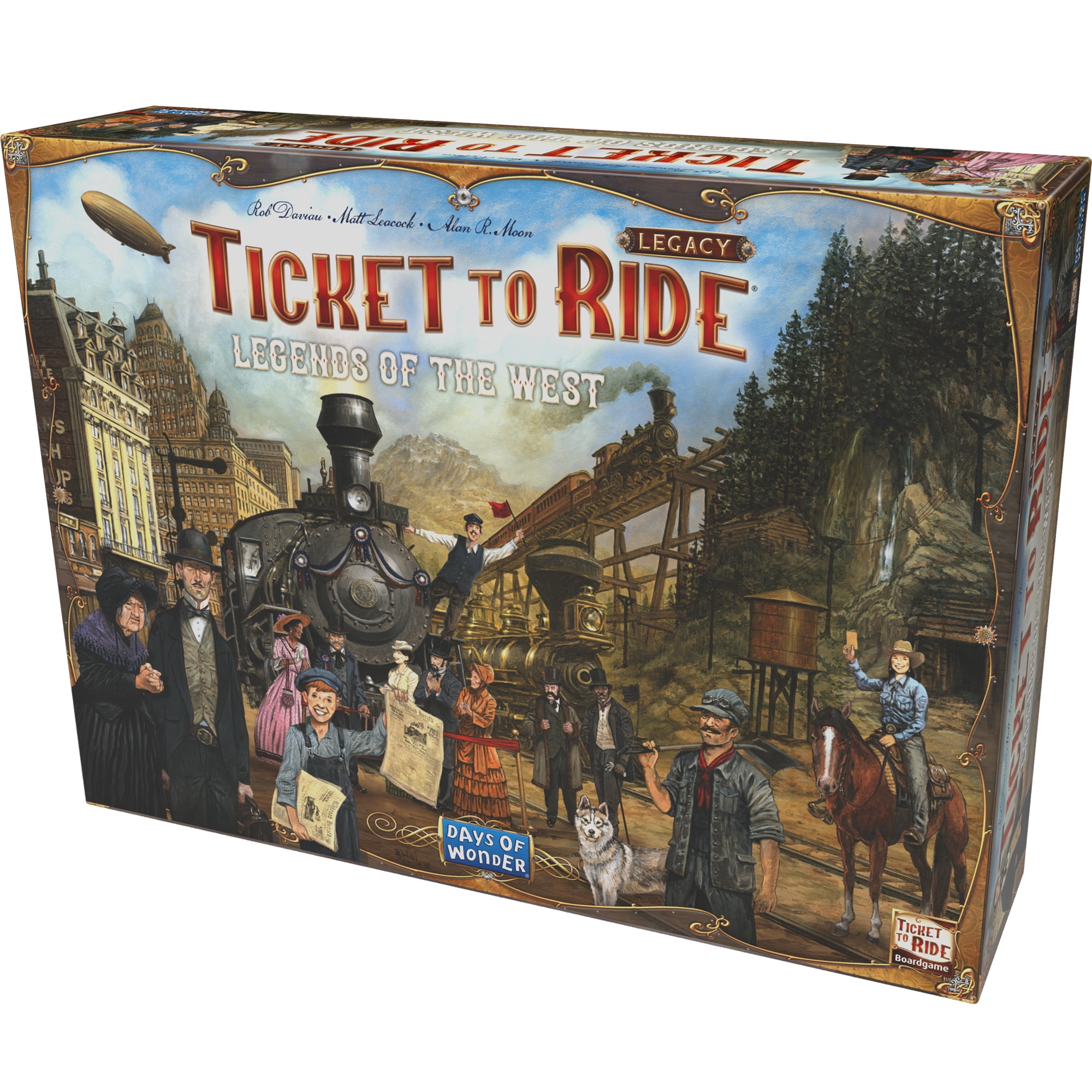 Ticket to Ride Legacy: Legends of The West Family Strategy Board Game, from Asmodee