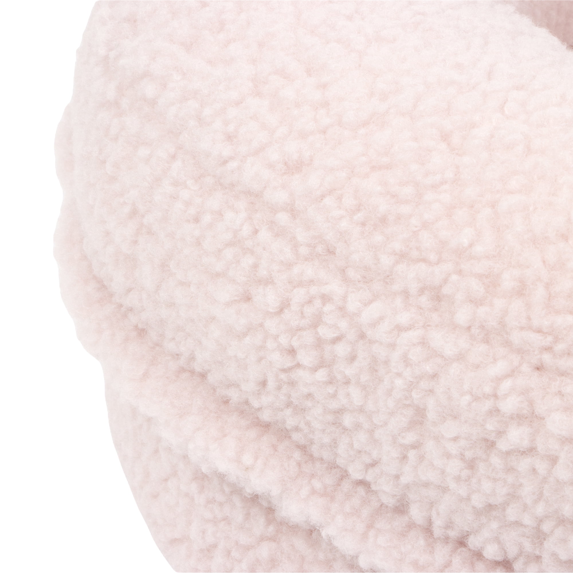 SportPet Sherpa Round Donut Bolster Cuddler Pet Bed, Pink, One Size