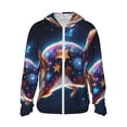 thumbnail image 2 of Lsque Colorful Star River Squirrel UPF 50+ Lightweight Sun Protection Men's Women's Long Sleeve Shirt, Hoodie Performance -XX-Large, 2 of 9