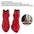 thumbnail image 4 of Botas protectoras para tendones de caballo, botas protectoras para tendones delanteros y traseros de caballo, botas de soporte transpirables para caballos, botas protectoras para caballos para compe, 4 of 5