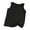 Black, variant on vdgthytj Toddler Boys Girls Tank Tops Kids Crewneck Sleeveless Undershirts Cotton Solid Basic Athletic T-Shirts