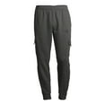 AND1 Men's and Big Men's Active Cargo Fleece Jogger Sweatpants, up to Size 5XL