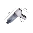 thumbnail image 3 of QTOCIO Handheld Vacuum, Handheld Vacuum Cleaner, Car Cordless Vacuum Cleaner, Portable Vacuum Cleaner, Dry/Wet Handheld Vacuum Cleaner, 3 of 5