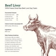 thumbnail image 5 of 360 Pet Nutrition Freeze Dried Raw Beef Liver Dog Treats, 4oz, 5 of 6