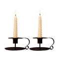 thumbnail image 1 of Candelabros Cónicos XCF Candelabros De Metal Retro Negro, 1 of 4