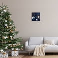 thumbnail image 3 of Stupell Industries Hanging Christmas Orbs Holiday Painting Gallery Wrapped Canvas Art Print Wall Art, 17 x 17, 3 of 8