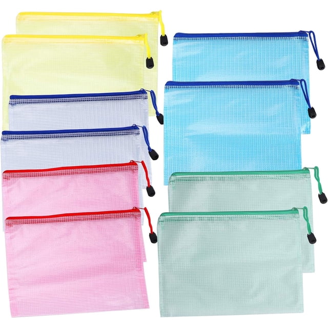 Bolsas de Malla Con Cremallera, Bolsas de Plástico Con Cremallera, Bolsas de Almacenamiento Para Juegos de Mesa, Bolsas de Viaje, Bolsa de Archivos Para Suministros