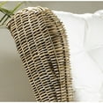 thumbnail image 4 of Padma's Plantation Wing Wicker Cushion Chair in Kubu Gray, 4 of 10