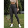 thumbnail image 4 of Women's Plus Size High Waist Compression Athletic Yoga Leggings, 4 of 10
