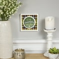 thumbnail image 2 of Northlight "Let the Shenanigans Begin" St. Patrick's Day Framed Wall Sign - 6" - Green Plaid, 2 of 7