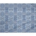 thumbnail image 5 of oneOone Polyester Spandex Medium Blue Fabric Block Sewing Craft Projects Fabric Prints By Yard 56 Inch Wide-KT, 5 of 5
