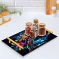 thumbnail image 5 of Ryvnso Turtle Flowers Bathroom Tray Vanity Countertop Trays Acrylic Organizer, 5 of 7