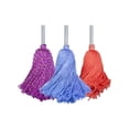 thumbnail image 1 of Paquete 3 Trapeadores De Microfibra Española SANRAM Máxima Absorción Color Variados Fácil De Exprimir Ligeros Con Un Mango Laminado Largo Ergonómico Y Ligero, 1 of 7