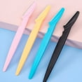 thumbnail image 4 of FACEGA Foldable Eyebrow Razor and Facial Razors for Women,Men,Multipurpose Exfoliate Dermaplane Tool Trim and Shave Groom,Eyebrow Shaper with Plastic Box,4pcs, 4 of 7