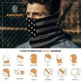 thumbnail image 6 of ARMORAY Neck Gaiter Face Mask - 4 Pack Reusable UV & Dust Protection Cloth for Men, Women & Kids (USA Edition), 6 of 9