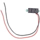 thumbnail image 2 of 5 uds Mini voltímetro Digital de CC 0,28 pulgadas dos cables 2,5 v-30v Mini voltímetro Digital de CC probador de voltaje, 2 of 5