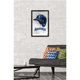 thumbnail image 2 of MLB Seattle Mariners - Drip Helmet 22 Wall Poster, 14.725" x 22.375" Framed, 2 of 5