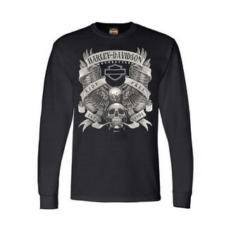 Harley-Davidson Original Merchandise Men's Lightning Crest Graphic