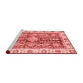 thumbnail image 2 of Ahgly Company Machine Washable Indoor Rectangle Oriental Red Traditional Area Rugs, 2' x 5', 2 of 4
