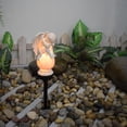 thumbnail image 6 of Solar Powered Cherub Garden Statue Light for Outdoor Courtyard Decorative, 6 of 9