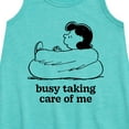 thumbnail image 2 of HYBRID APPAREL - Peanuts - Busy Taking Care Of Me - Toddler & Youth Girls A-line Dress, 2 of 4