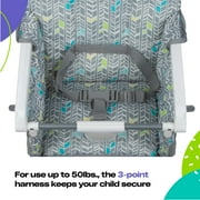 Cosco Kids Simple Fold Full Size High Chair with Adjustable Tray, Spritz