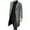Grey, variant on Hot6sl Summer Savings Clearance Anoraks,Men Winter Casual Solid Turndown Keep Warm-breasted Windbreaker Coat,Men Coat|Black,XL
