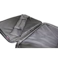 thumbnail image 5 of Professional On The Go Makeup Train Case Cosmetic Travel Storage Organizer Bag with Dividers and Brush Pockets (Gray), 5 of 9