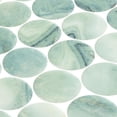 thumbnail image 3 of The Tile Life Eterna Big Penny Lungomare 2" x 2" Shiny Glass Round Mosaic Floor and Wall Tile (1.01 sq. ft. / sheet), 3 of 11