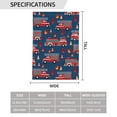 thumbnail image 3 of Wukai Fire Truck 1 Garden Flags Double Sided Welcome Garden Yard House Flags Outside Outdoor House (Only Flag), 3 of 8