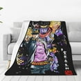 thumbnail image 3 of Jojos Bizarre Adventure Flannel Blanket Funny Ultra-Soft Micro Warm Throw Blanket Fleece Blanket Interesting Gift 60"X50", 3 of 9
