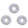 thumbnail image 1 of 3pcs Steam Mop Cleaning Pad Rag For Ecovacs N9+ Robot Vacuum Cleaner, 1 of 5