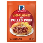 McCormick Slow Cooker Barbecue Pulled Pork Seasoning Mix, 1.6 oz Box