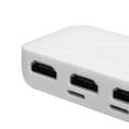 thumbnail image 3 of Splitter Interface Multimédia HD Portable 1 en 2 Convertisseur Vidéo Haute Définition pour Ordinateur, 3 of 8