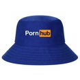 thumbnail image 1 of PornHub Bob Bucket Hats Men Women Cotton Outdoor Reversible Caps fisherman Hat Girl Boy Chapeau Panama bob Hathat girth 59-60CM Gao Jinjia LED, 1 of 2