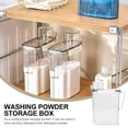 thumbnail image 4 of KAKOWELY Refillable Laundry Detergent Container Detergent Powder Bucket Sub Storage Bucket,11.42"X7.87"X3.74", 4 of 5