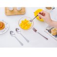 thumbnail image 5 of KAKOWELY 6pcs Kids Silverware Stainless Steel Fork and Spoon Set Toddler Utensils,6.69"X1.38"X0.79", 5 of 5