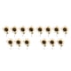 thumbnail image 1 of Ramo de flores artificiales Naiovety 7pcs girasoles decoración de la boda Blanco 2Conjunto, 1 of 6