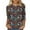 A-Multicolor#christmas gifts, variant on BiZtdJrK Ofertas Flash Womens Christmas Shirts Funny 3D Print 3/4 Sleeve Shirts Loose Casual Round Neck Pullover Sweatshirts 2024 Going Out Tops Multicolor XXL