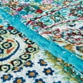 thumbnail image 4 of Paisley Kantha Quilt (tarquiose), 4 of 4