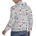 thumbnail image 6 of Fotbe Men's Hoodie with Santa with Gifts Pattern - Kangaroo Pocket Pullover Hooded Sweatshirt, Perfect for Daily Wear, Travel, and Home-XX-Large, 6 of 7