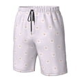 thumbnail image 4 of Logiee Kawaii Cat Paw Print Mens Swim Trunks Quick Dry Board Shorts,Breathable Hawaii Beach Shorts Swimwear Bathing Suits-Small, 4 of 6