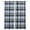 Blue, variant on Fsddascl Teal Black Plaid Blackout Curtains for Bedroom/Living Room, Thermal Insulated Kitchen Curtains, Farmhouse Teal Black Checkered Grommet Darkening Window Treatment Drapes 42"x45"x2