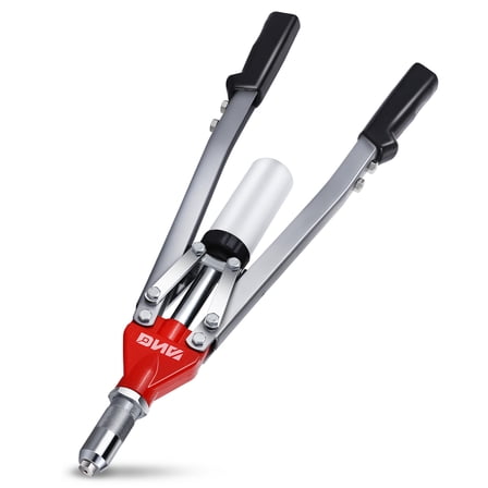 DNA Motoring Heavy Duty 21" Rivet Gun Wrench Tool Kit Set for Riveting Decoration Metal Plate