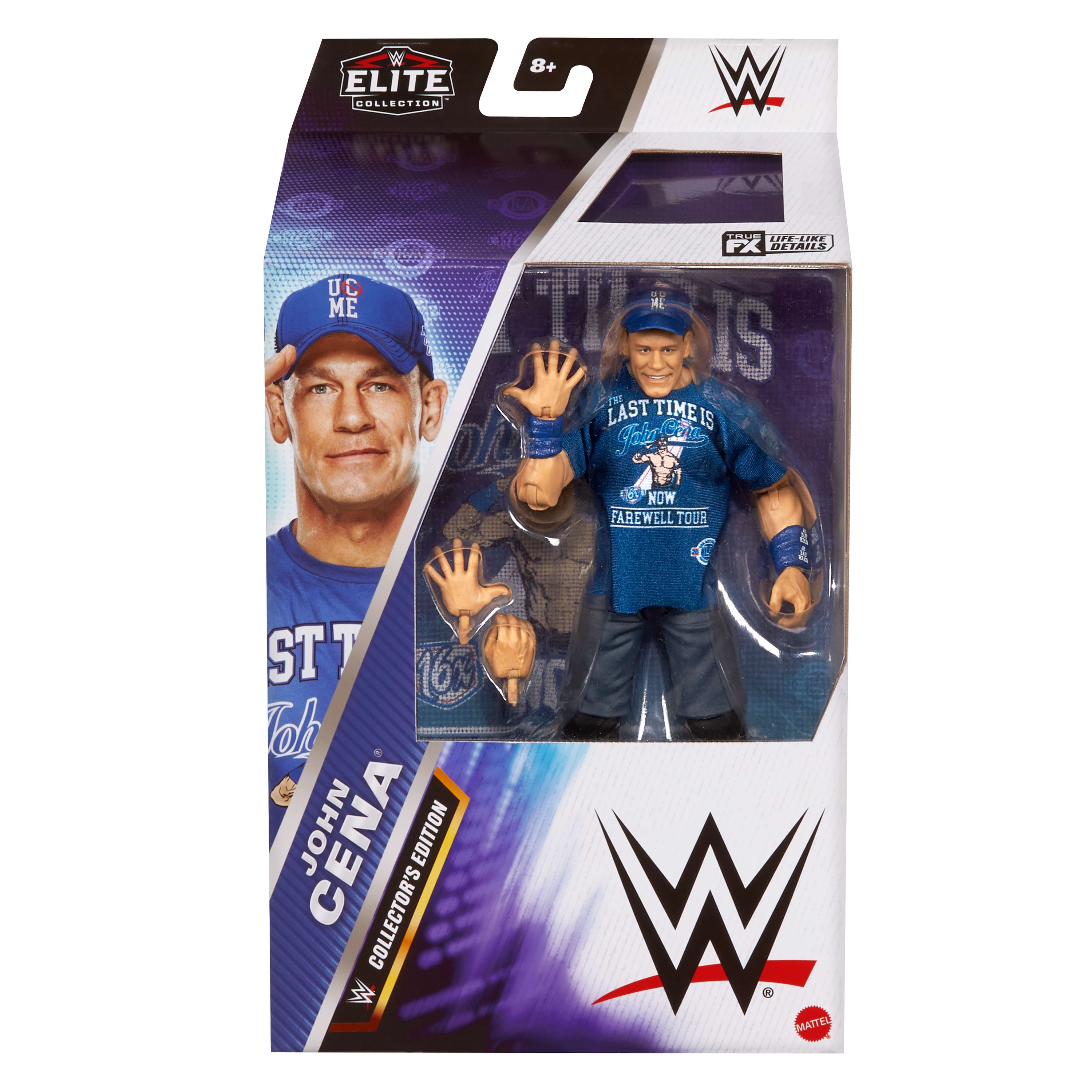 WWE Elite John Cena Action Figure, Series #119, 6-inch Collectible with Articulation & Accessories