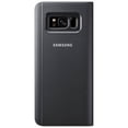 thumbnail image 5 of Samsung Galaxy S8 S-View Flip Cover with Kickstand, Black, 5 of 5
